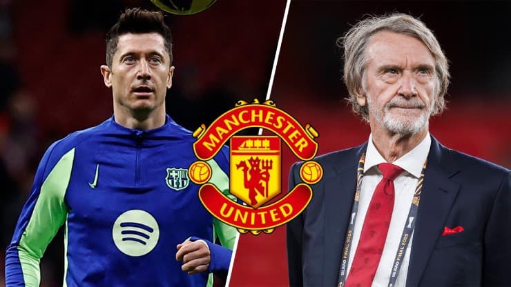 Tỷ phú Jim Ratcliffe không muốn MU chiêu mộ Lewandowski dù HLV Amorim hào hứng với thương vụ này